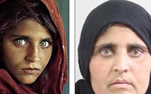 Ngỡ ngàng với sự thay đổi của cô gái Afghanistan trong bức ảnh biểu tượng
